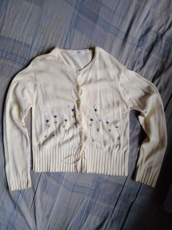 yellow cardigan marks and spencer