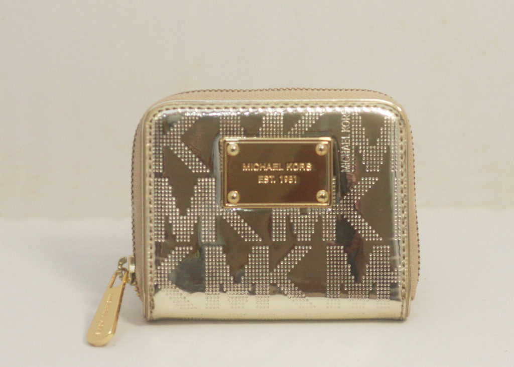 Gold hot sale mk wallet