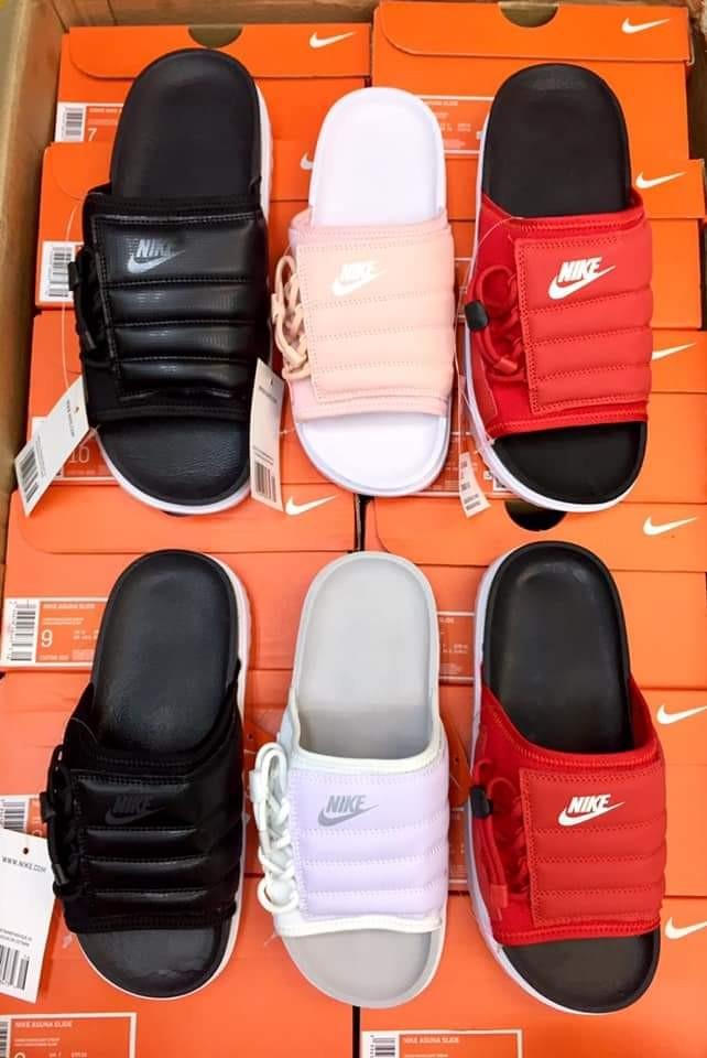 nike asuna slide red mens