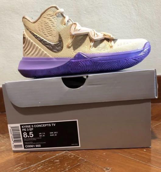 Nike Kyrie 5 V basketball cncpts IKHET Men s Fashion Footwear Sneakers on Carousell