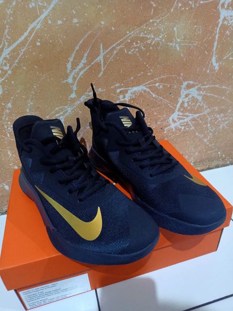 nike precision 4 black gold