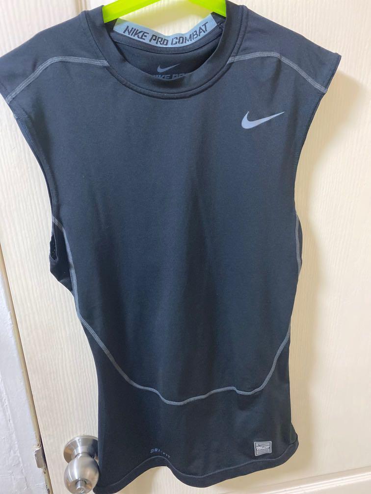 Nike Pro Combat Compression Sports Sports Apparel On Carousell