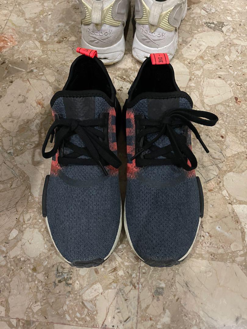 nmd r1 grey orange
