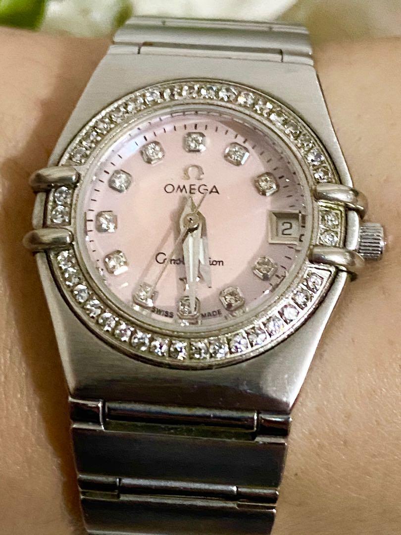 Omega constellation ladies 26 mm, mesin 