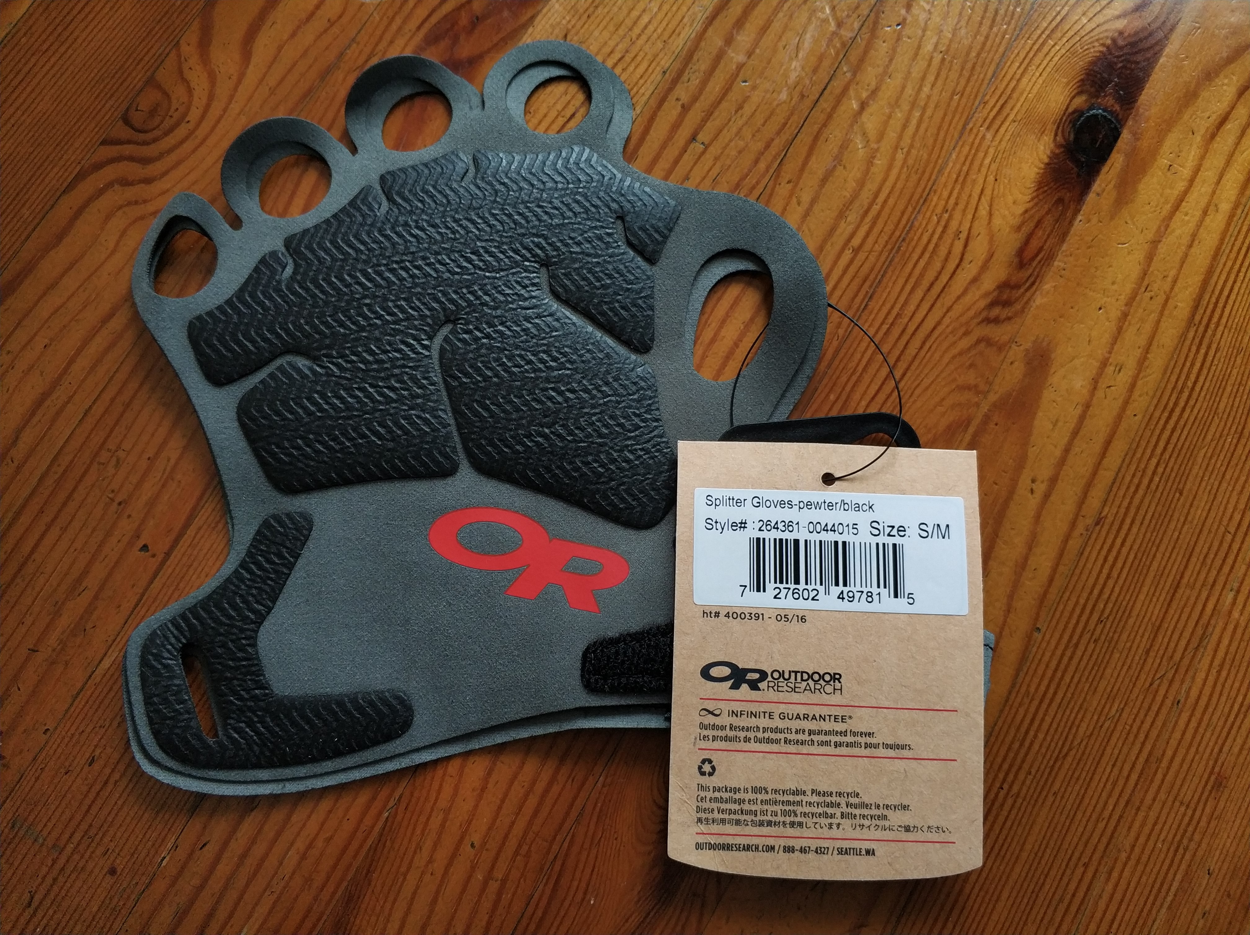 Outdoor Research splitter Gloves Sports Equipment Sports Games