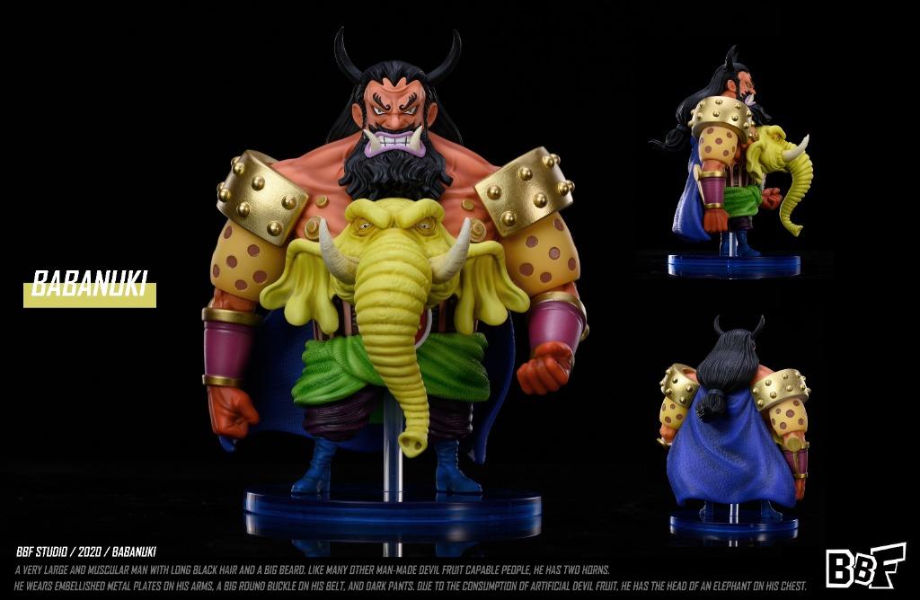 Po f Studio One Piece Beasts Pirates Babanuki Statue Figure Toys Games Action Figures Collectibles On Carousell