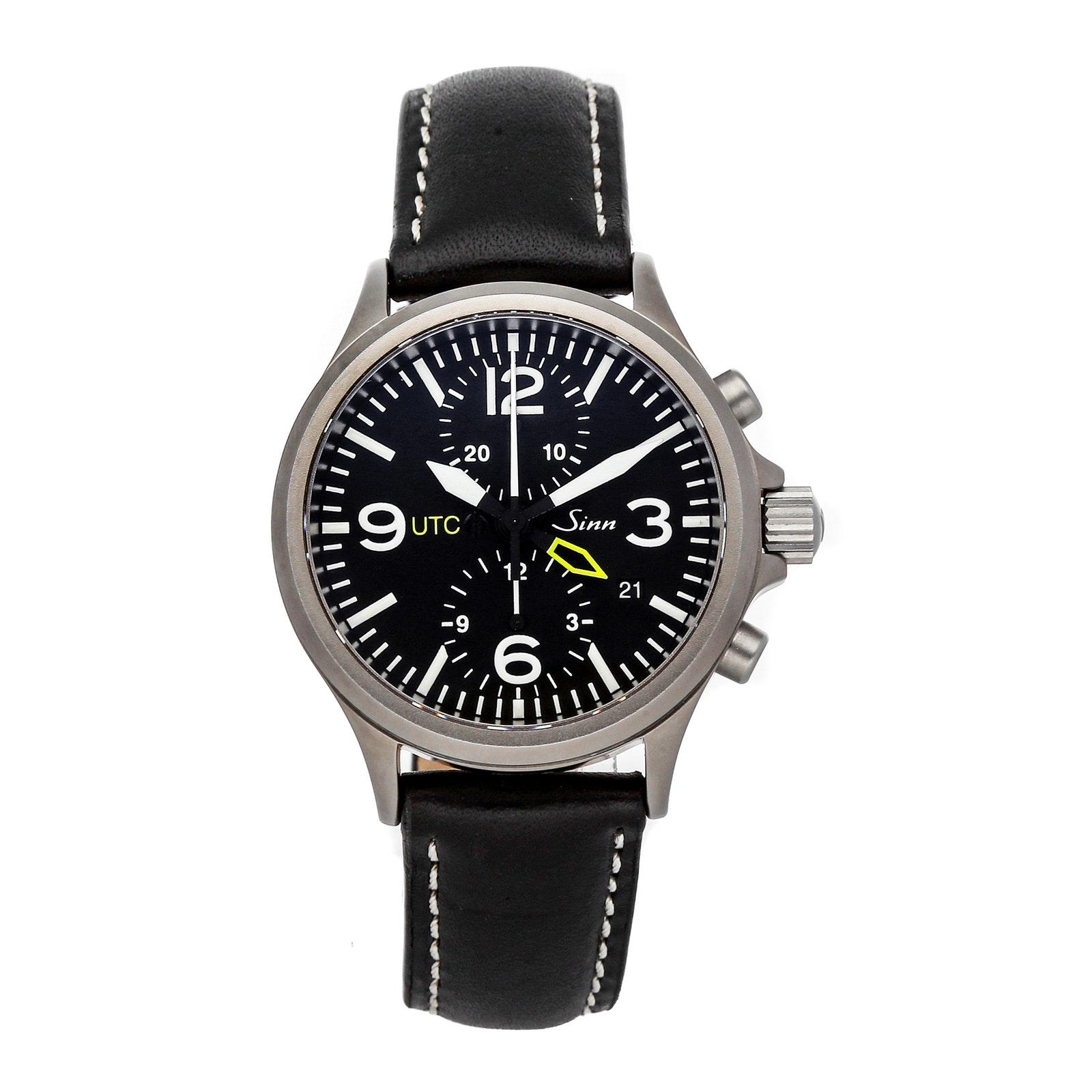 PreOwned Sinn Pilot 756 UTC Duochronograph 756.011, Luxury, Watches on