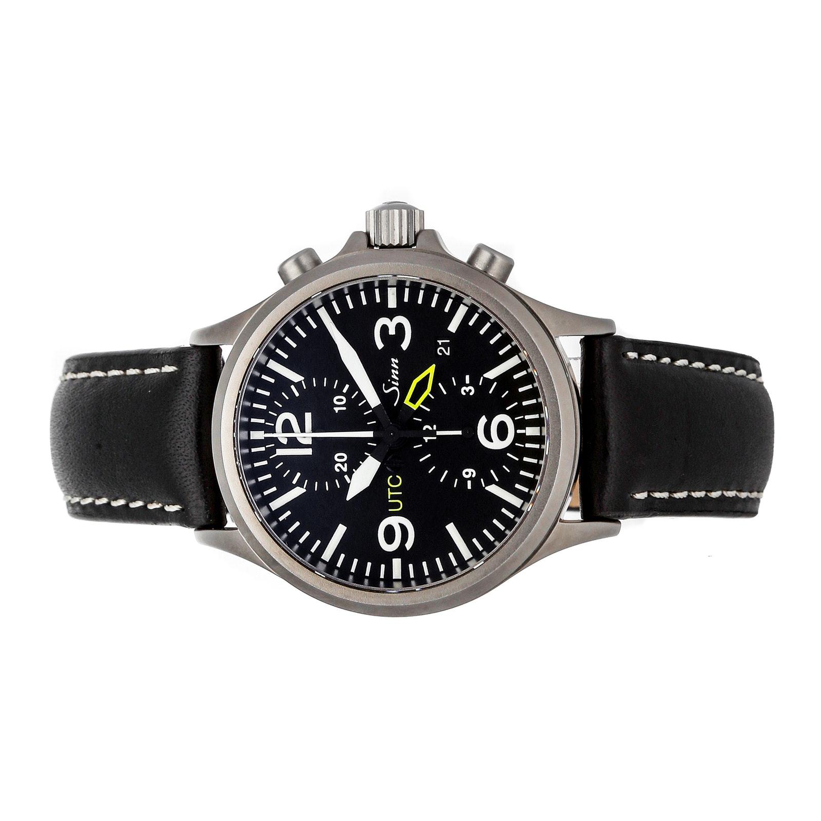 PreOwned Sinn Pilot 756 UTC Duochronograph 756.011, Luxury, Watches on