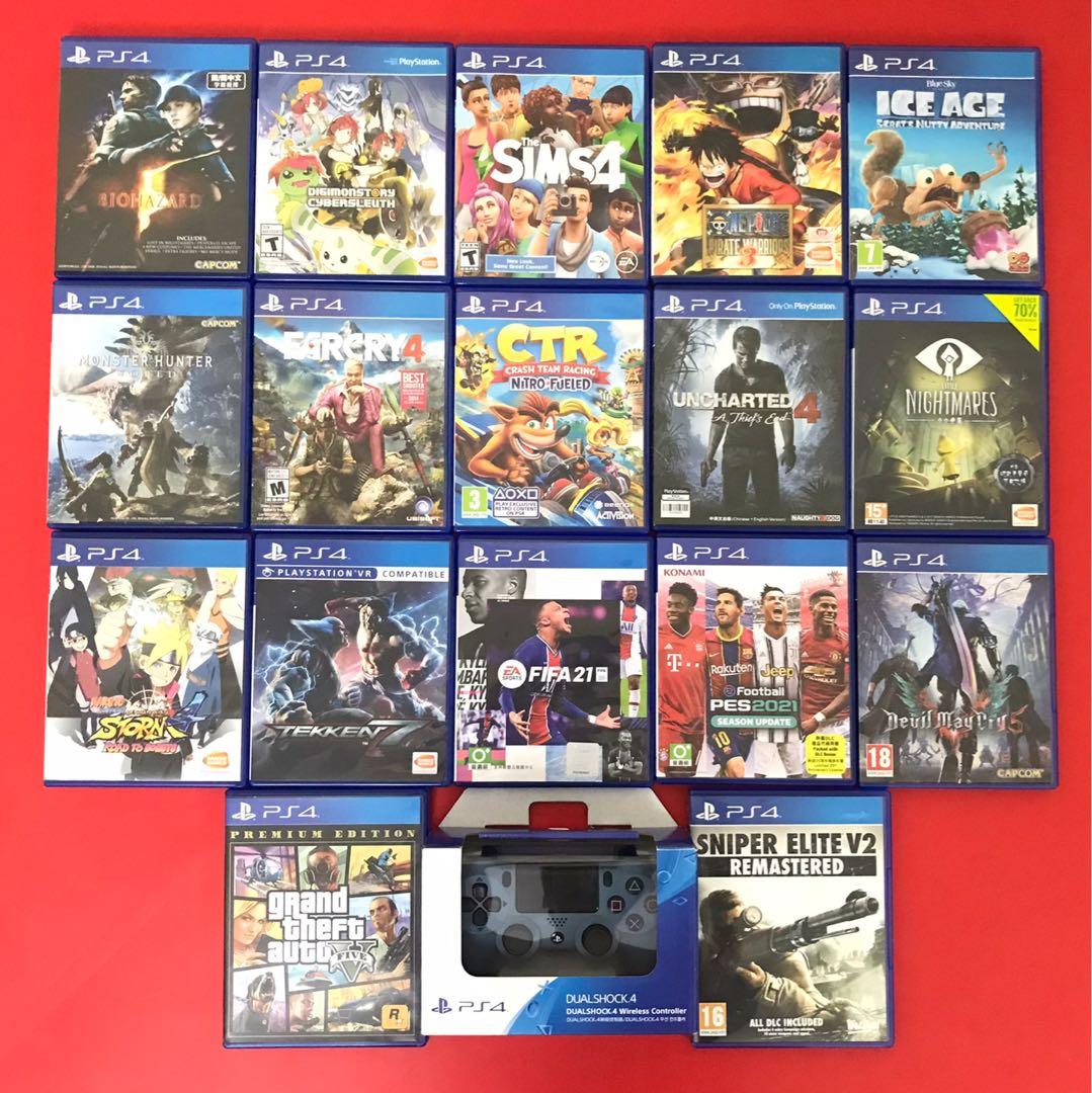 Ps4 Games Video Gaming Video Game Consoles PlayStation on Carousell