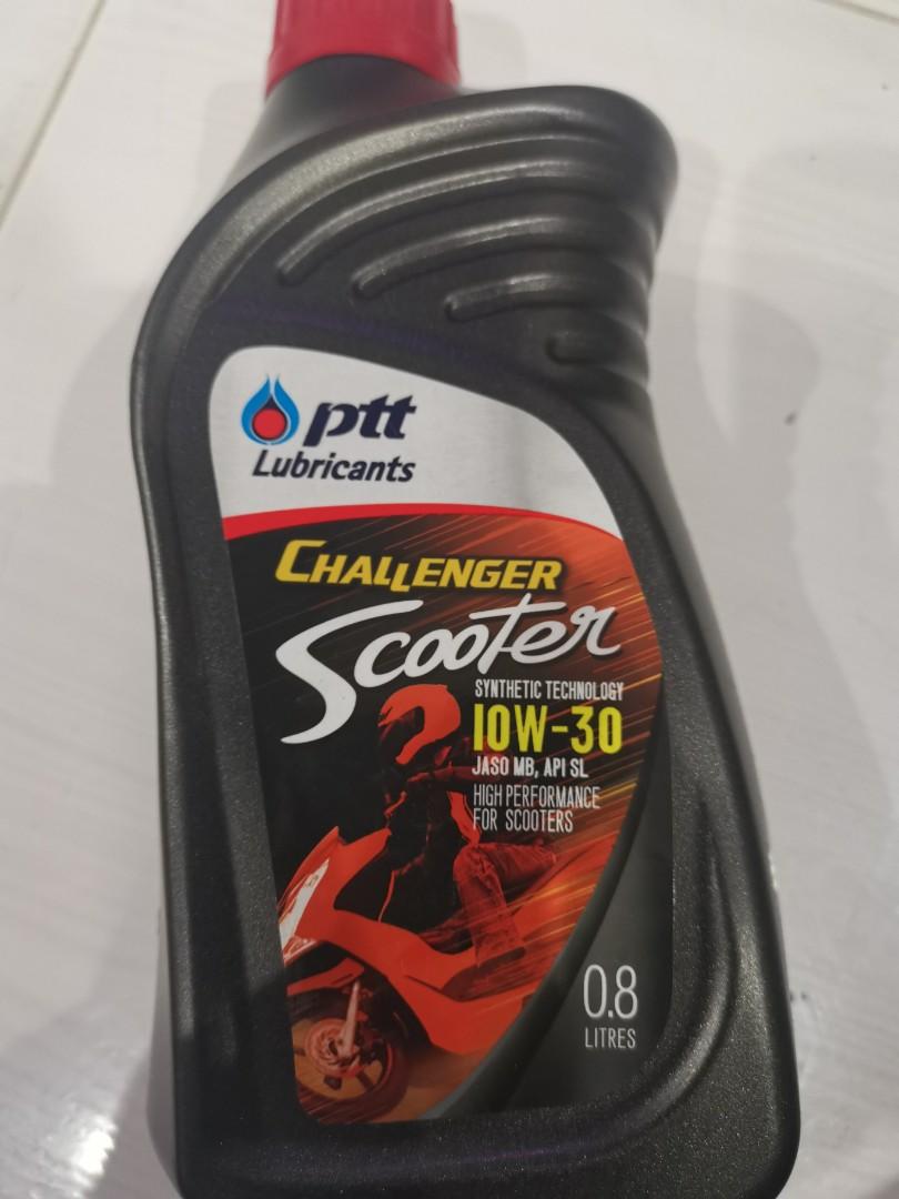 Ptt Scooter Oil 10w30 Motorcycles Motorcycle Accessories On Carousell