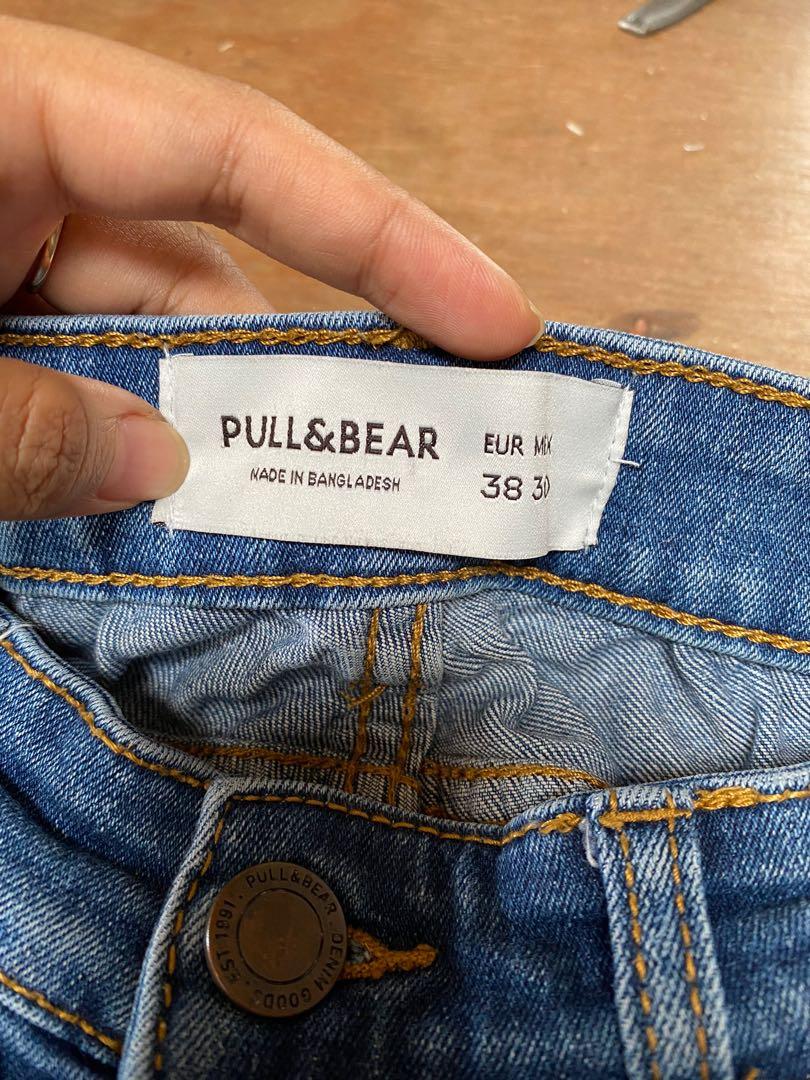 pull \u0026 bear jeans skinny, Fesyen Wanita, Pakaian Wanita, Bawahan di  Carousell