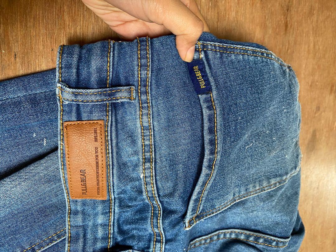 pull \u0026 bear jeans skinny, Fesyen Wanita, Pakaian Wanita, Bawahan di  Carousell