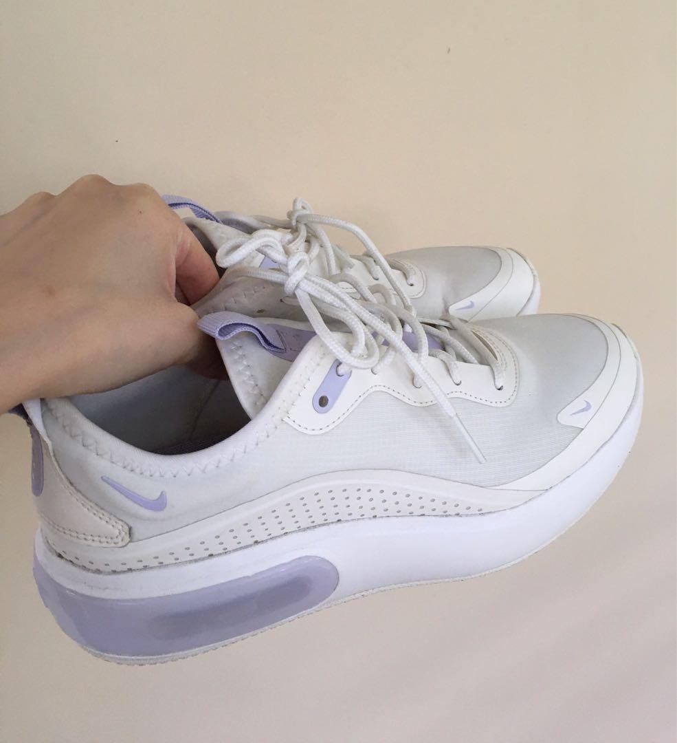 JUAL RUGI Nike AirMax Dia white and purple