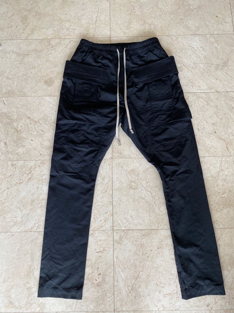Rick Owens Creatch Cargo Pants, Men's 