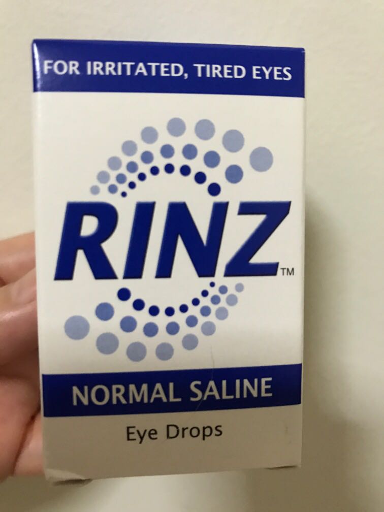Saline for eyes on Carousell