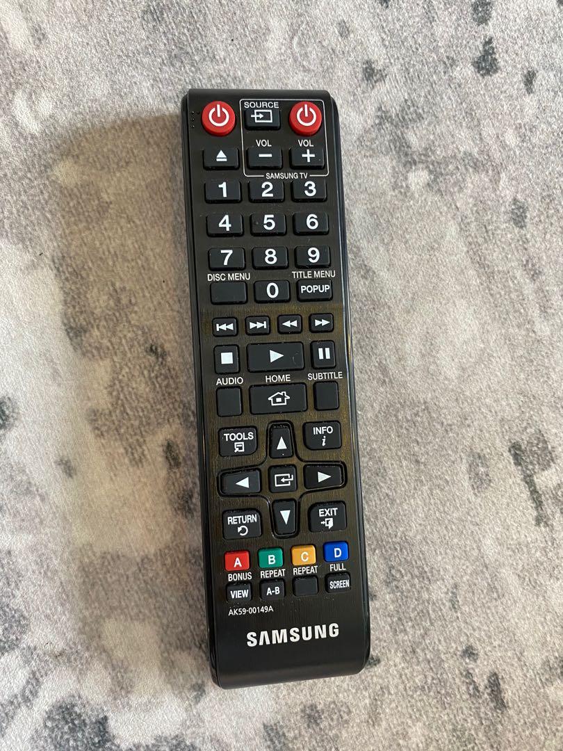 Samsung BluRay Disc Playef BDF5100, TV & Home Appliances, TV & Entertainment, Entertainment