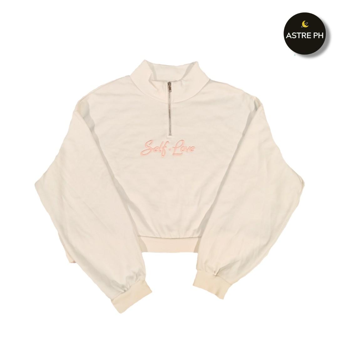 H&m self love sweatshirt online