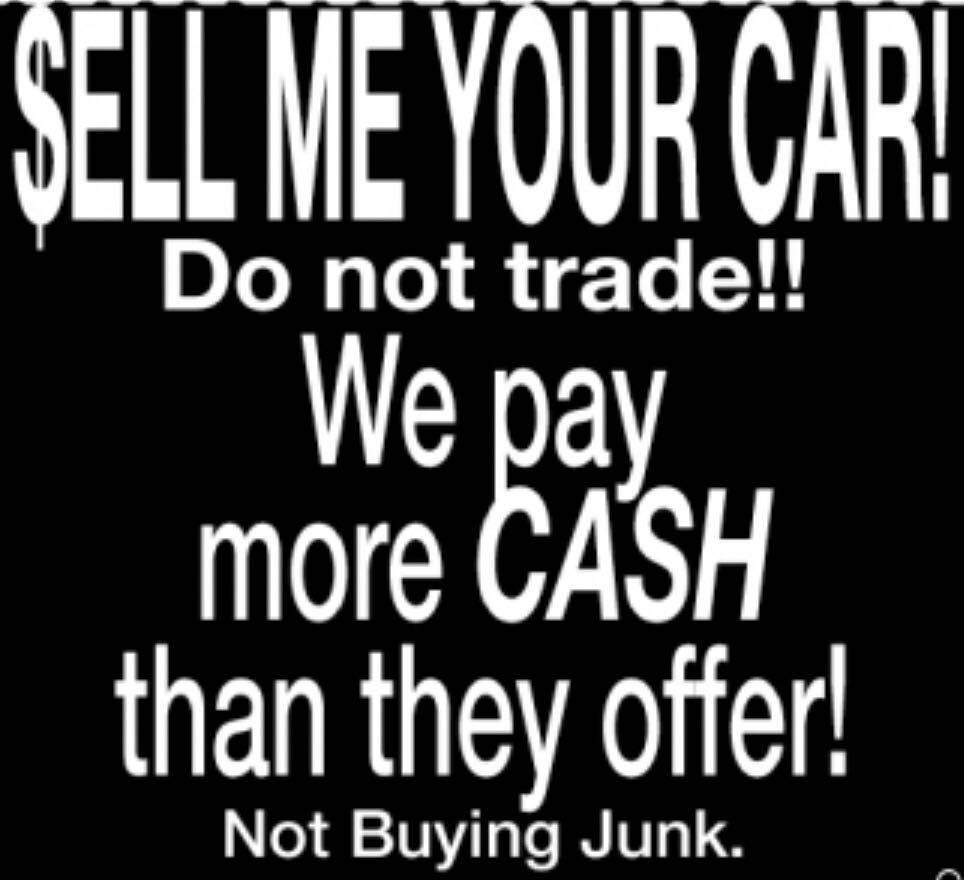 Sell me your car / van / lorry, Cars 