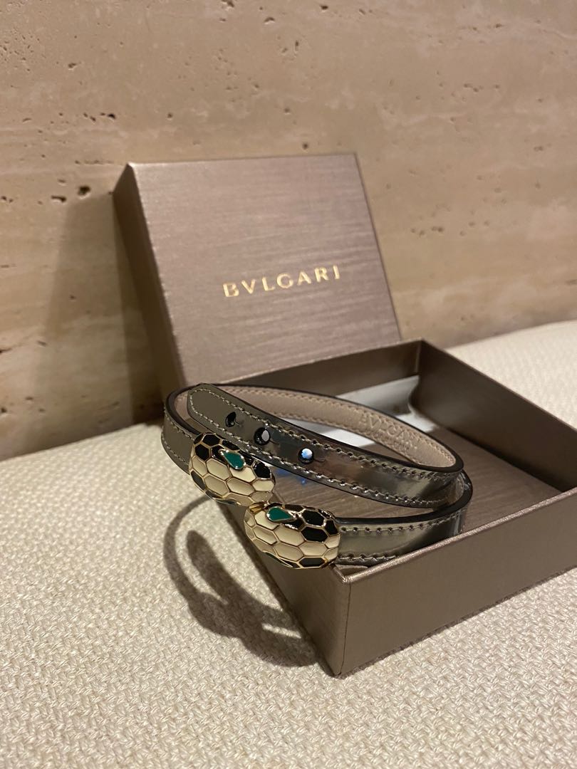 Serpenti forever clearance leather bracelet