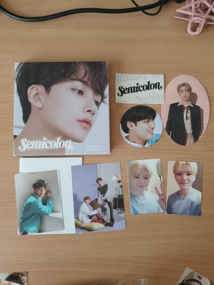 K-POP・アジア Seventeen jeonghan semicolon SEVENTEEN special album Semicolon jeonghan set + photo card