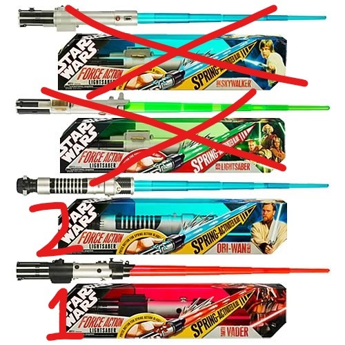 2006 shop hasbro lightsaber