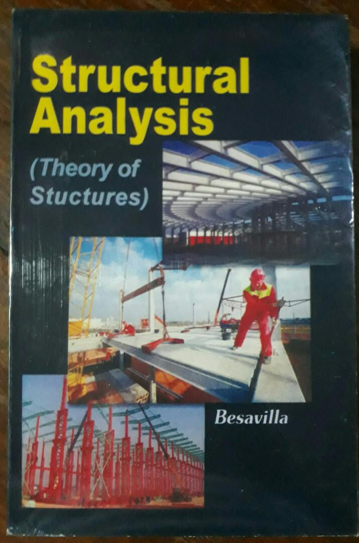 STRUCTURAL ANALYSIS BY BESAVILLA (Category: Textbooks) located in Manila. Submitted by cutemaster2020 (Listing ID 1053184430, Image 1). Description: Affordable price and Good Quality.Available different kind of Educational and Reviewers.kindly ask the Seller for any Question about the product.Thank you!!! God bless and stay safe..