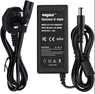 Dtk Ac Adapter Laptop Computer Charger Notebook Pc Power Supply Source Plug For Dell Output 19 5v 3 34a 65w Tips 7 4mmx5 0mm Power Cord Included Electronics Others On Carousell