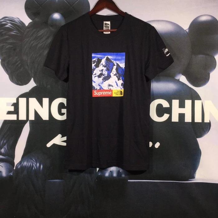 Supreme X The North Face Tee Men s Fashion Tops Sets Tshirts