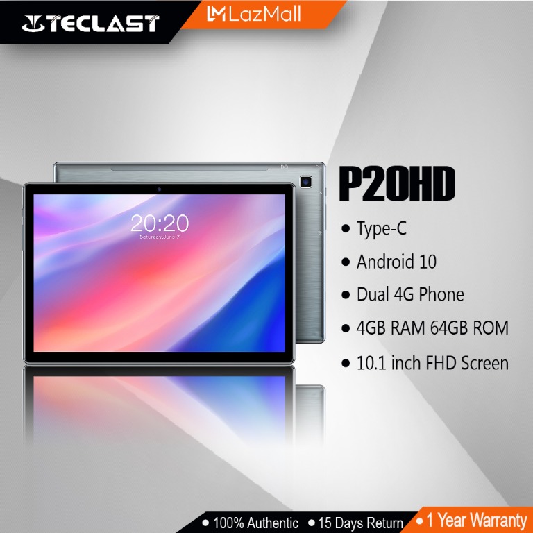 Teclast Phd Tablet Pc 10 1 Inch Fhd Screen 4gb Ram 64gb Rom Dual Sim Card Mobile Phones Gadgets Tablets Android On Carousell