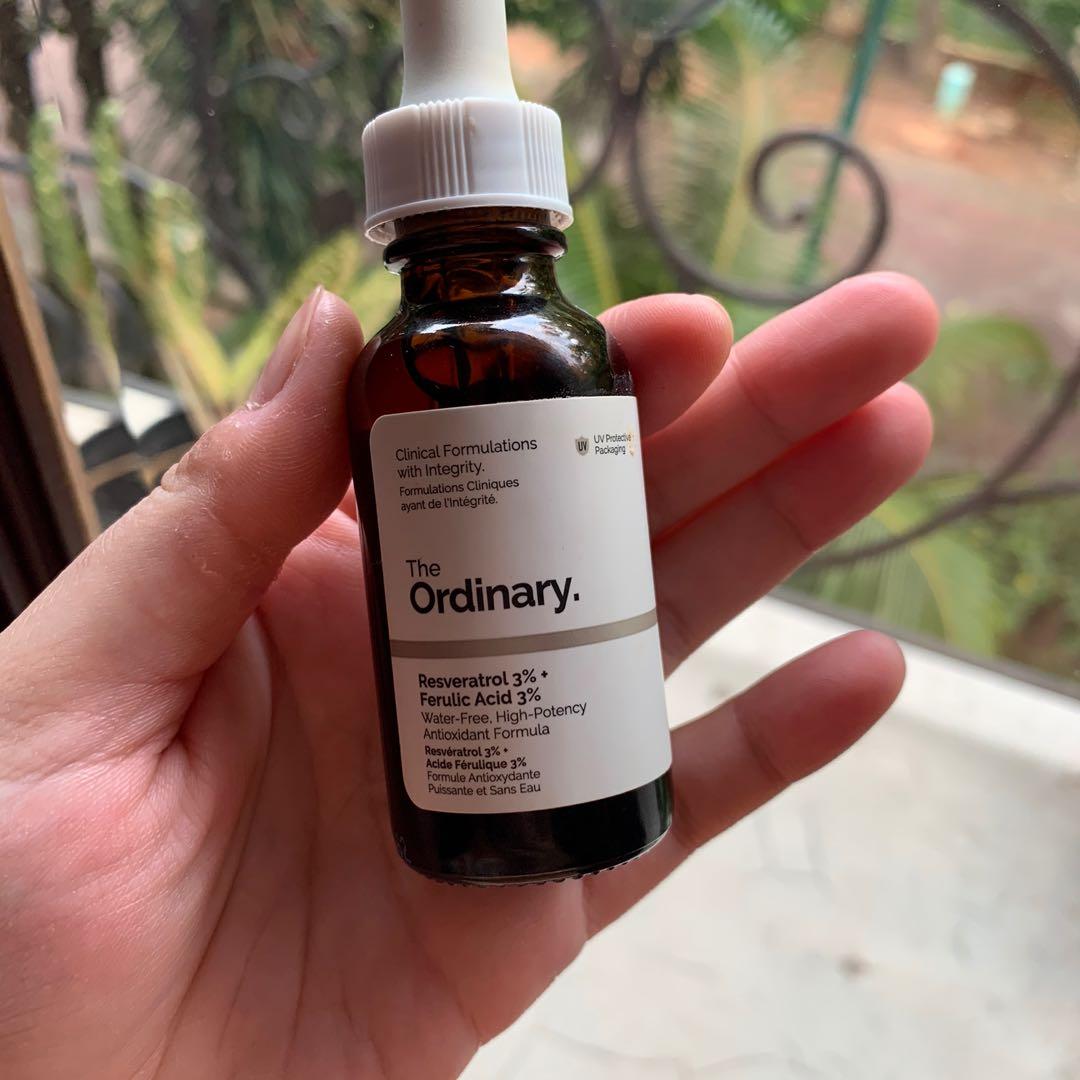 The Ordinary Resveratrol 3 + Ferulic Acid 3, Kesehatan & Kecantikan
