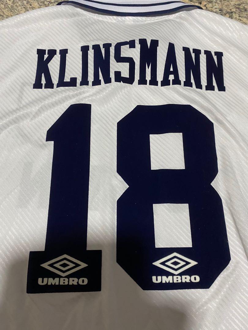 Jurgen Klinsmann Tottenham Hotspur jersey