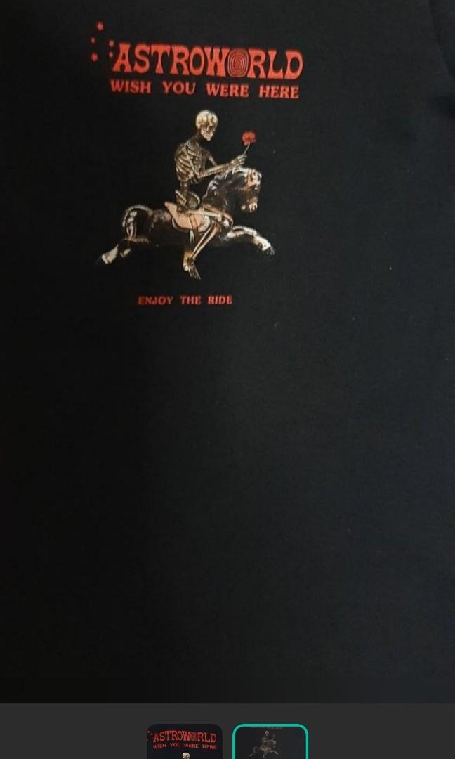 Astroworld skeleton shirt best sale