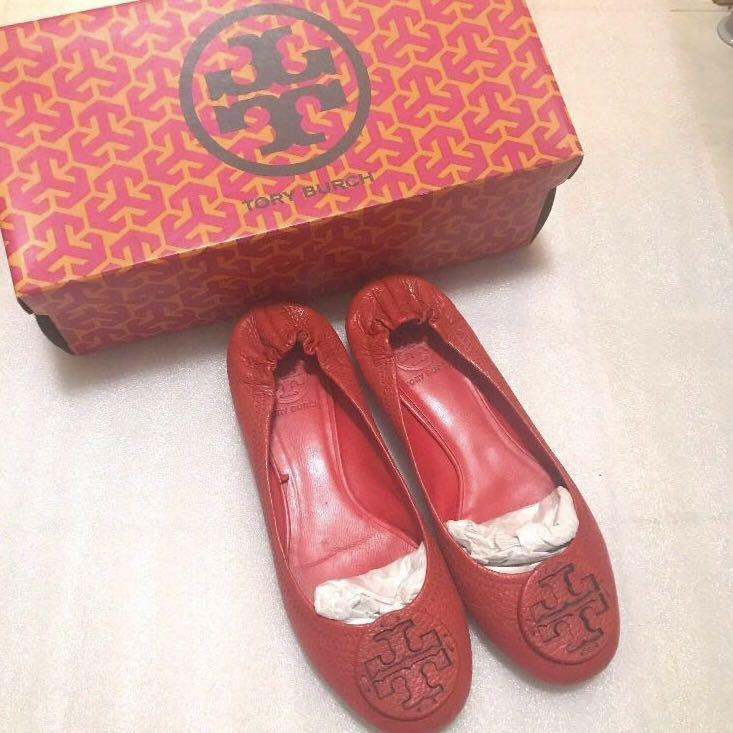 used tory burch flats
