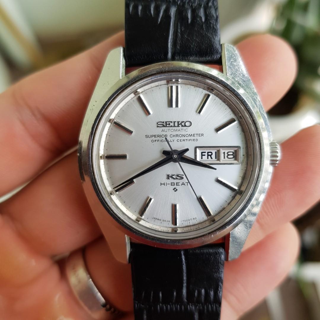Very rare King Seiko Chronometer Superior 5626-7000, Mobile Phones &  Gadgets, Wearables & Smart Watches on Carousell