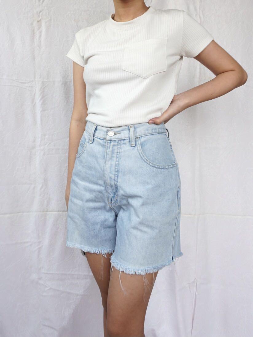 vintage guess lightwash high waist 