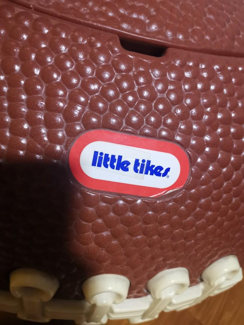 Vintage Little Tikes FOOTBALL TOY BOX With Lid, Furniture & Home Living