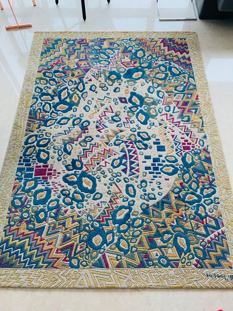 Vintage Missoni Rug 96 Furniture Home Decor Antiques On Carousell