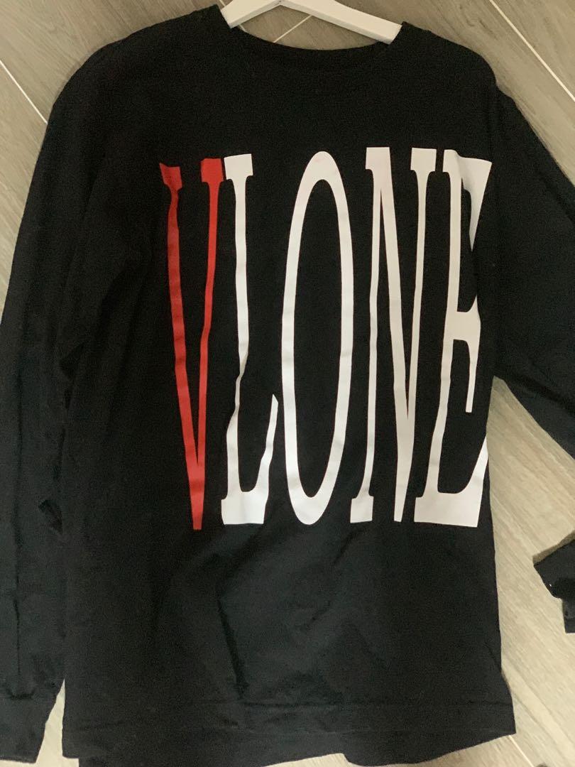 Vlone long sleeve T shirt T T shirt Carousell