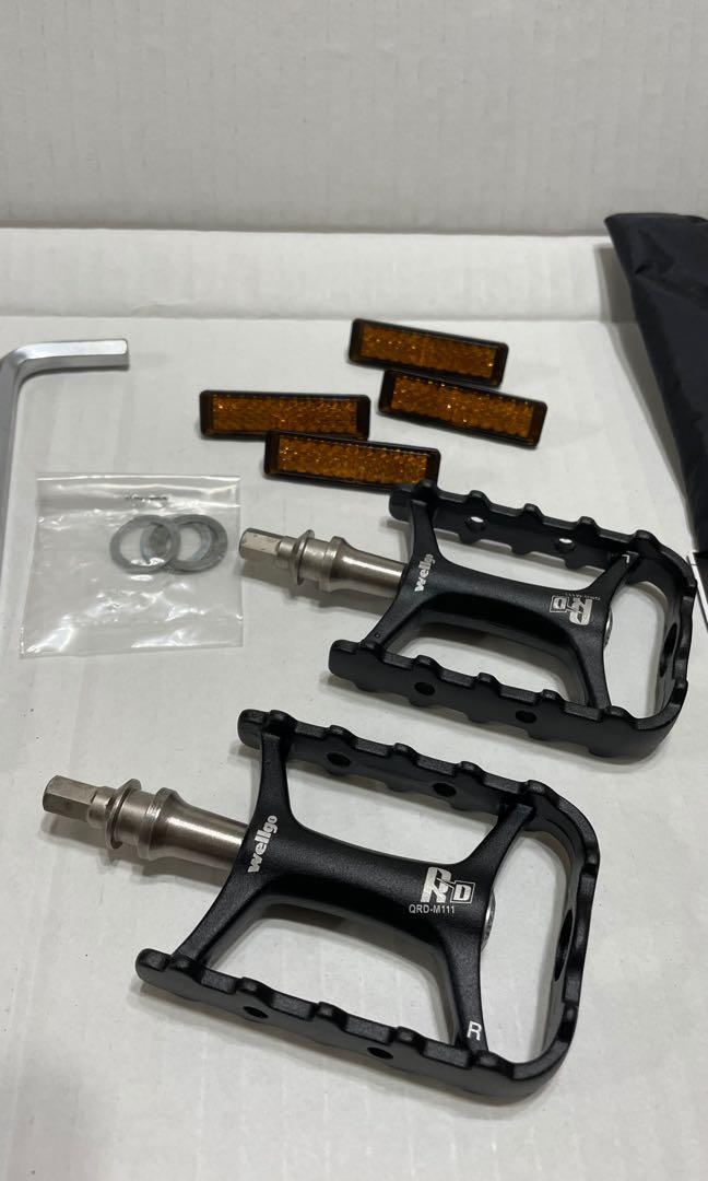 Wellgo pedal deals quick release