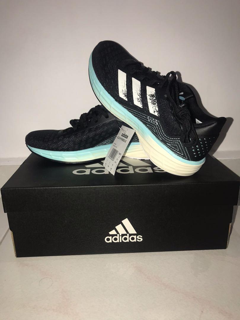 womens adidas blue shoes