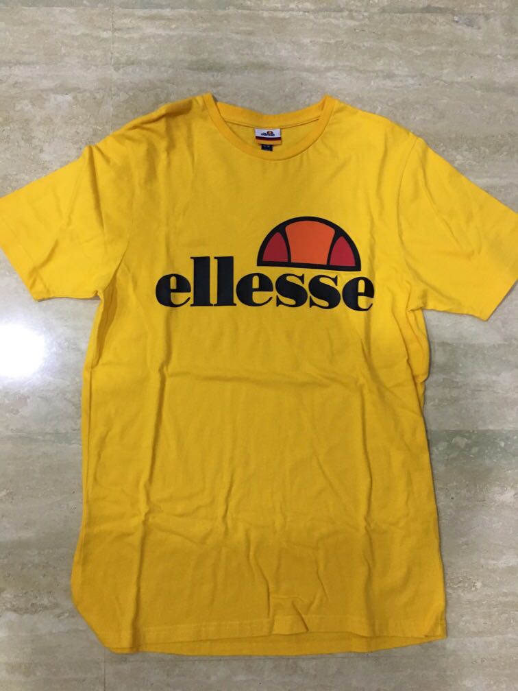 ellesse yellow top