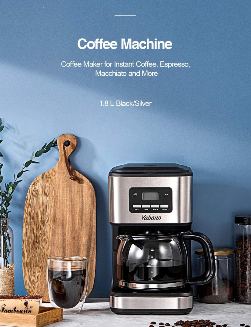 122004] Yabano Filter Coffee Machine 