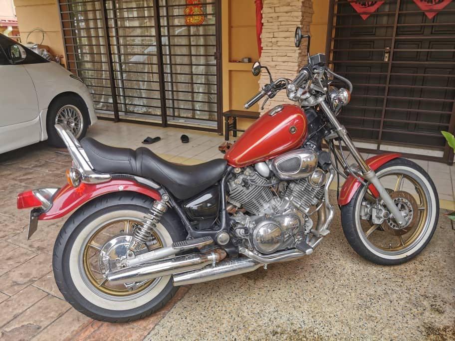 93 yamaha virago shop 750