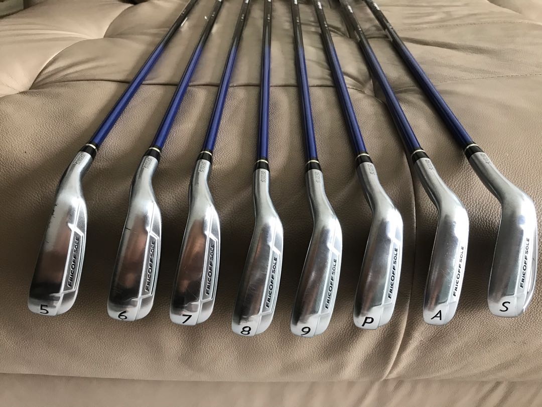 2019 YAMAHA INPRES UD+2 Irons, 8 pcs from 5-9, P, A & S with