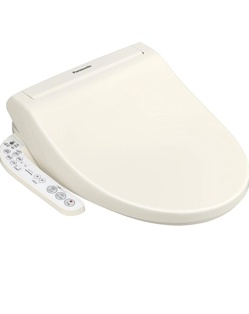 1套4件 日本松下panasonic Dl Ejx10 Cp 柔和的象牙色溫暖座板儲湯式温水洗浄免治馬桶座座廁板便坐水道直結式温水洗浄日本式酒店暖房便座