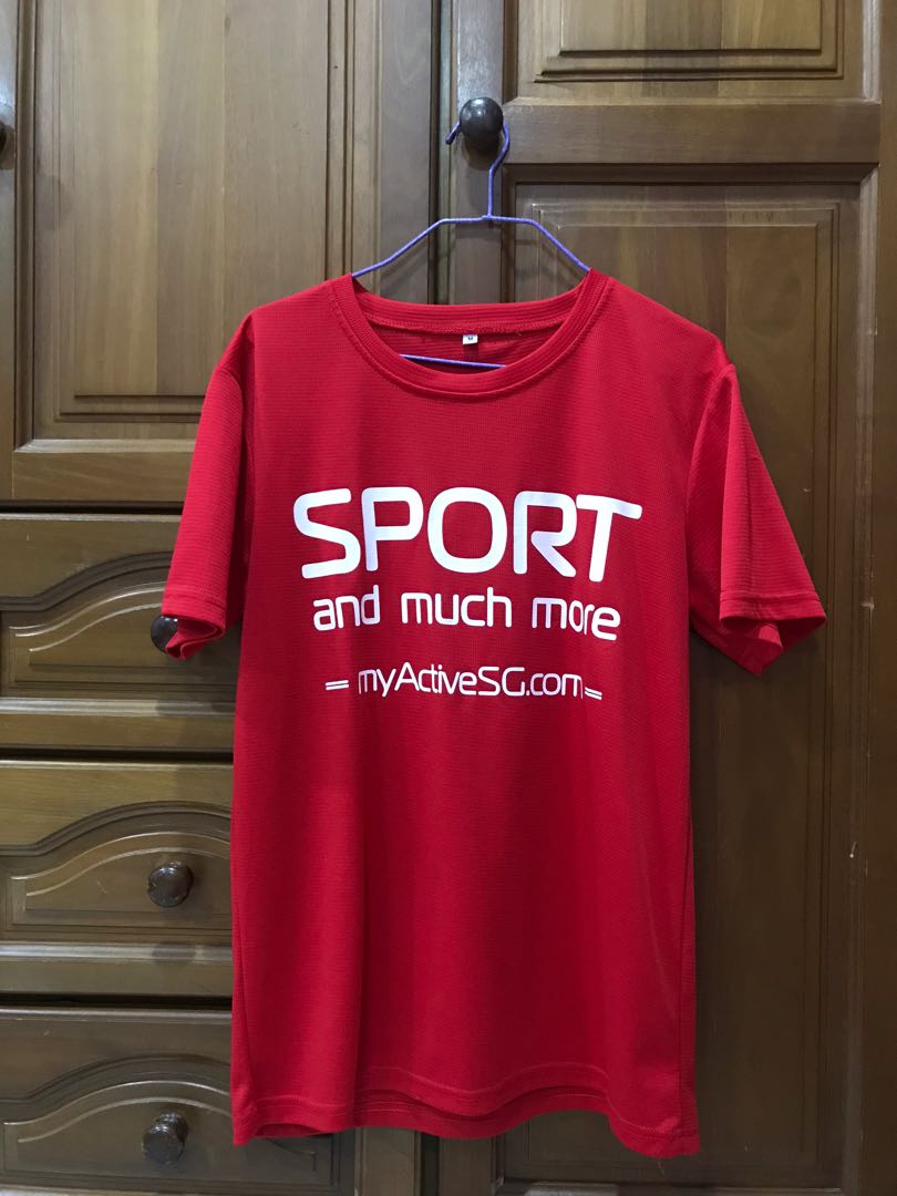 Active SG shirt, Men's Fashion, Tops 