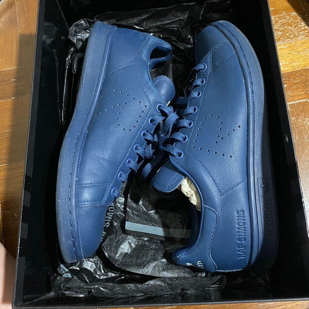 Stan smith cheap raf simons blue
