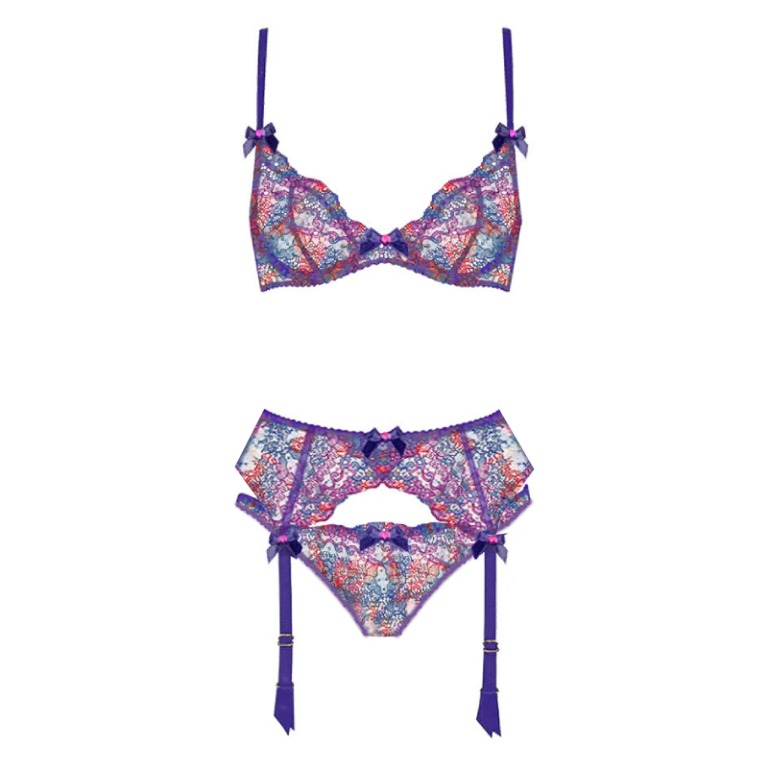 Agent Provocateur Phoenix plunge belt and briefs, Women's Fashion, Maternity wear on Carousell