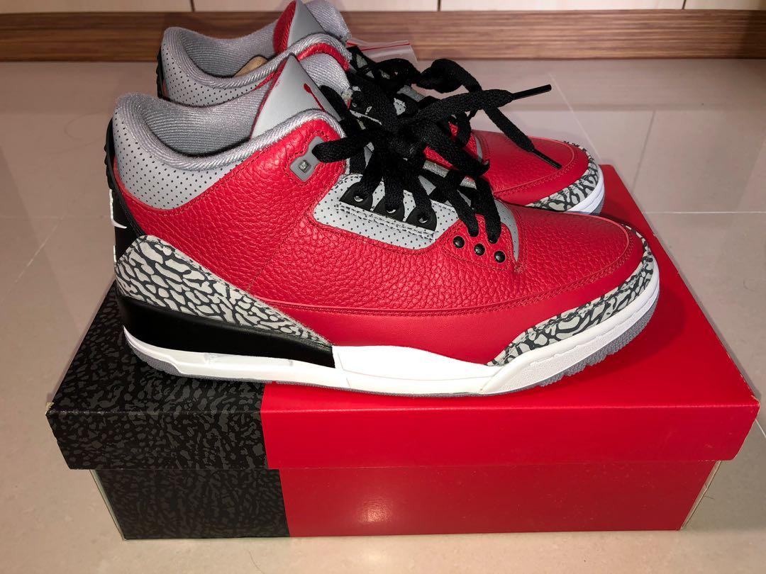 Nike Air Jordan 3 Retro Se Fire Red Men S Fashion Footwear Sneakers On Carousell