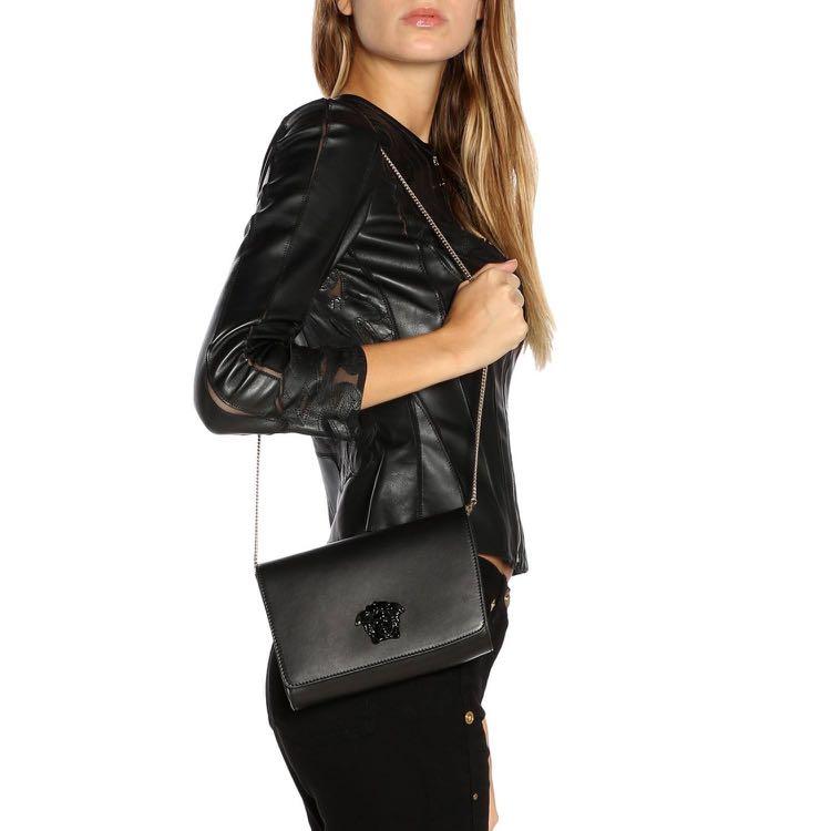 Palazzo evening bag with chain clearance